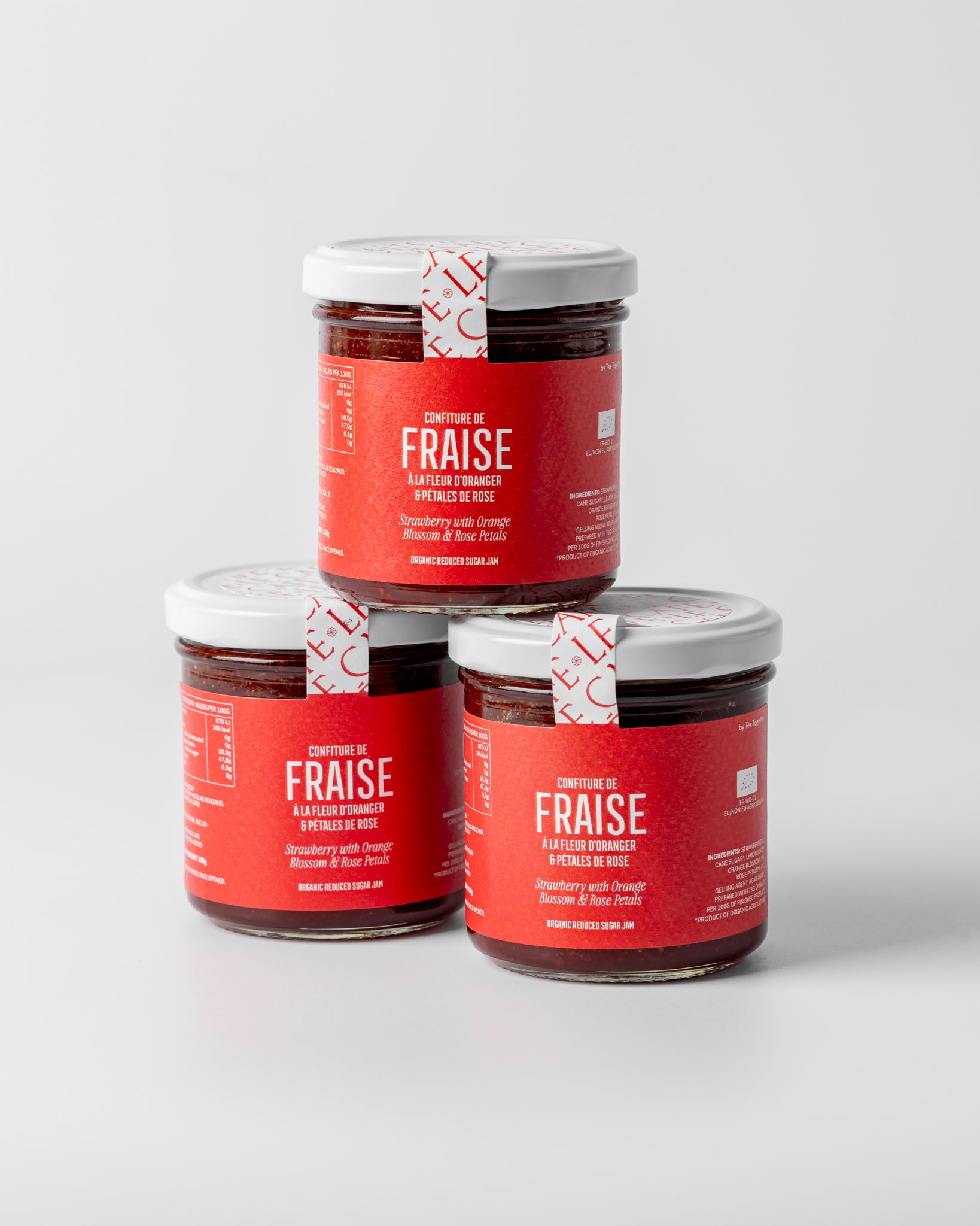 Strawberry, Orange Blossom & Rose Petals Jam