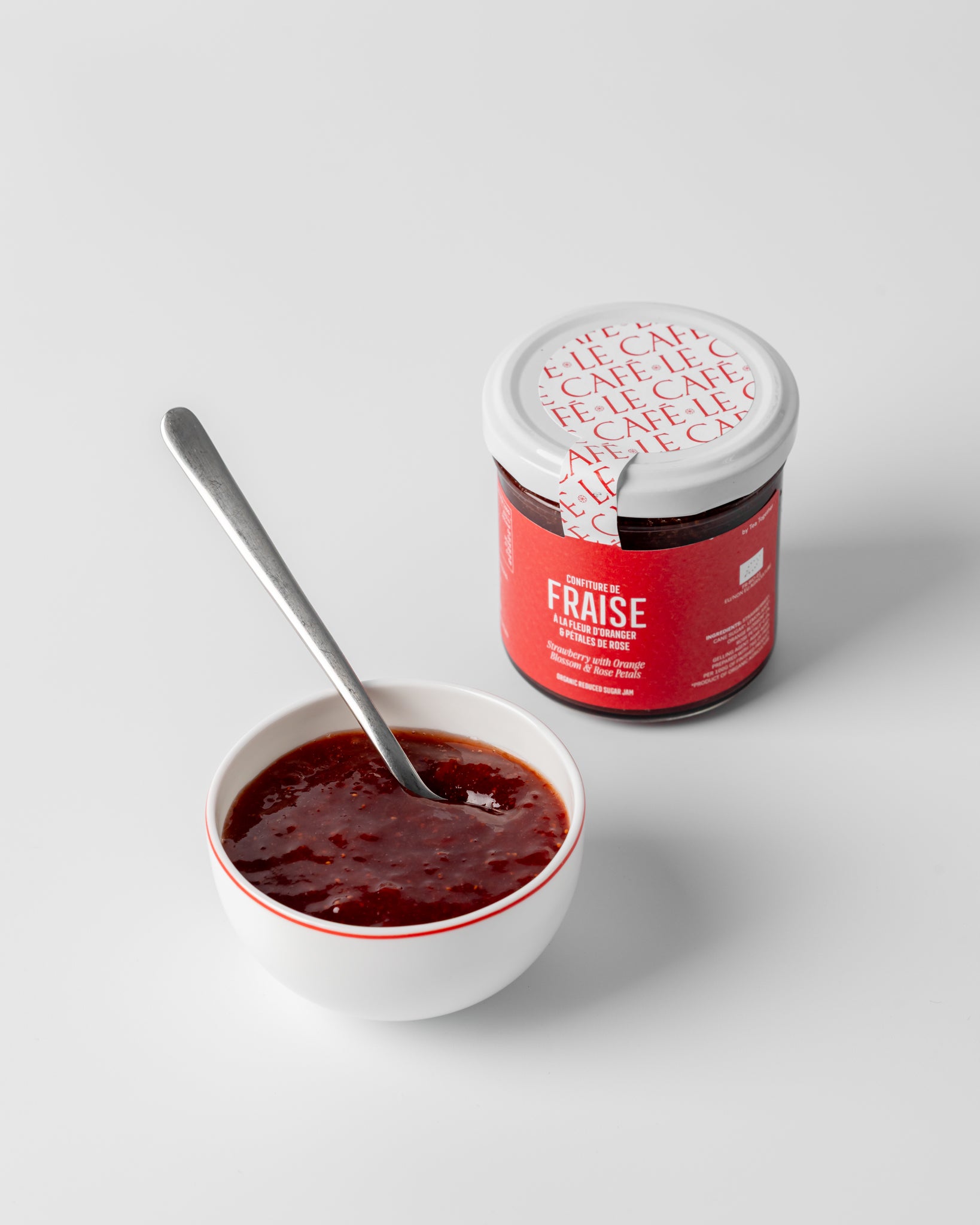 Strawberry, Orange Blossom & Rose Petals Jam