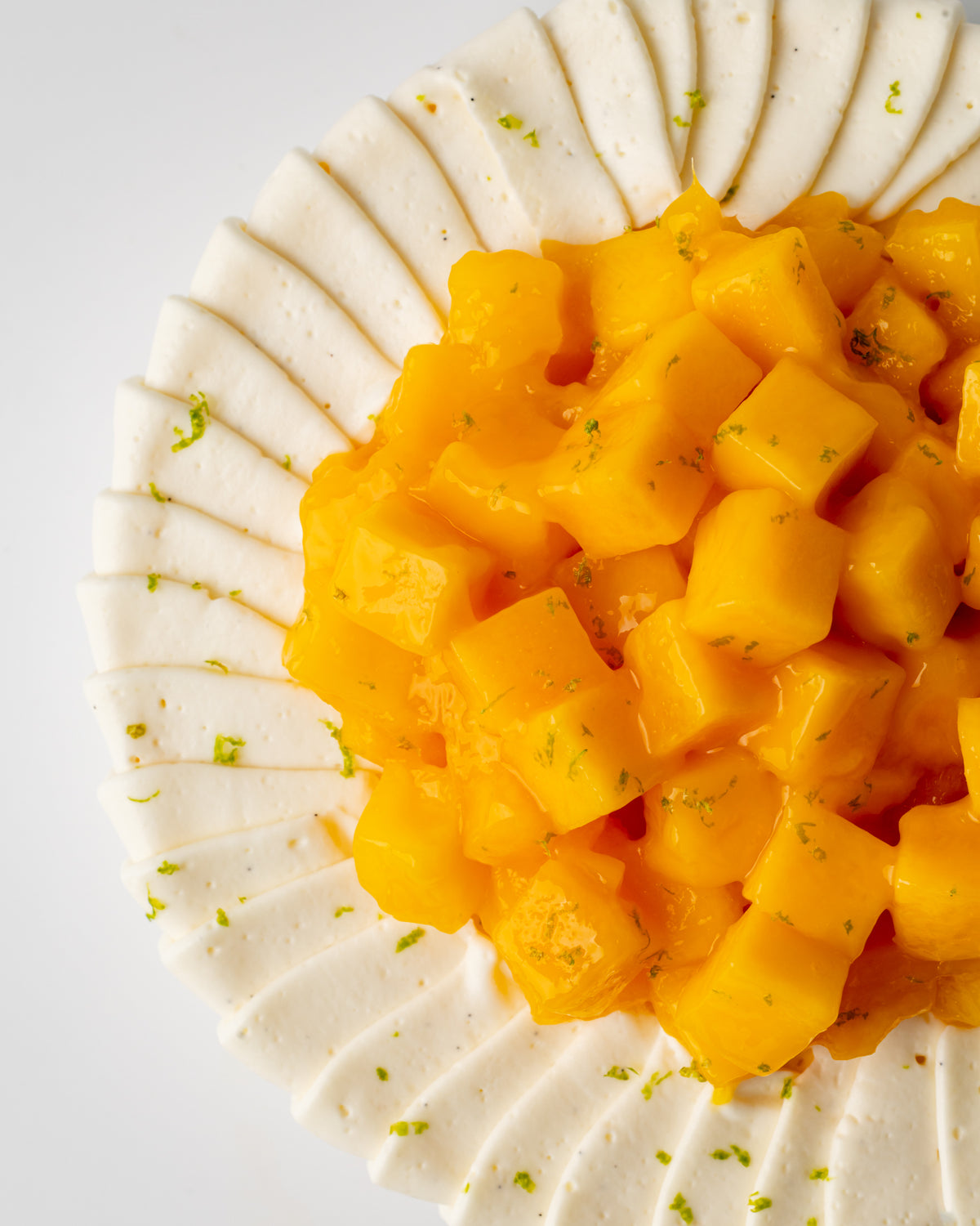 Mango & Coconut Cheesecake