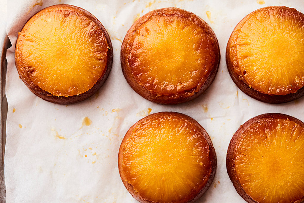 Pineapple Banana Upside Down Cake