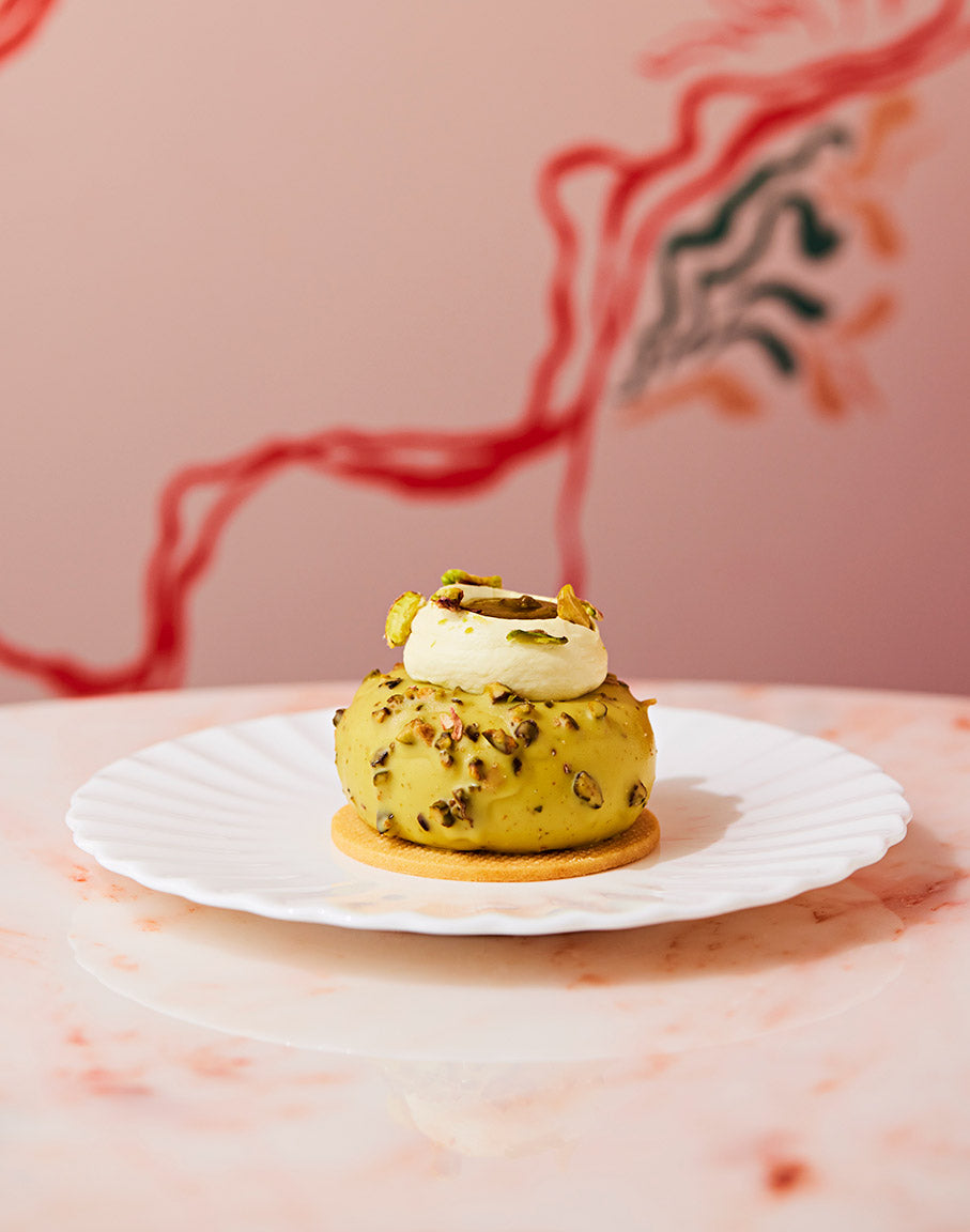 Pistachio gateau