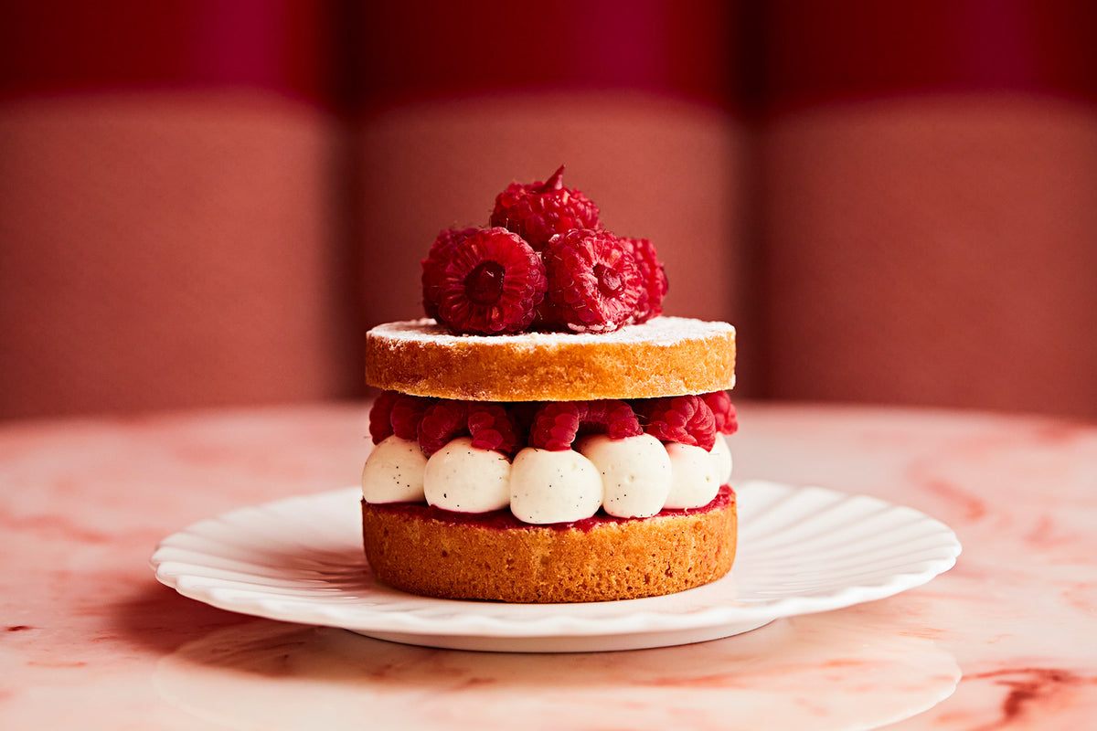 Raspberry Victoria Sponge Cake