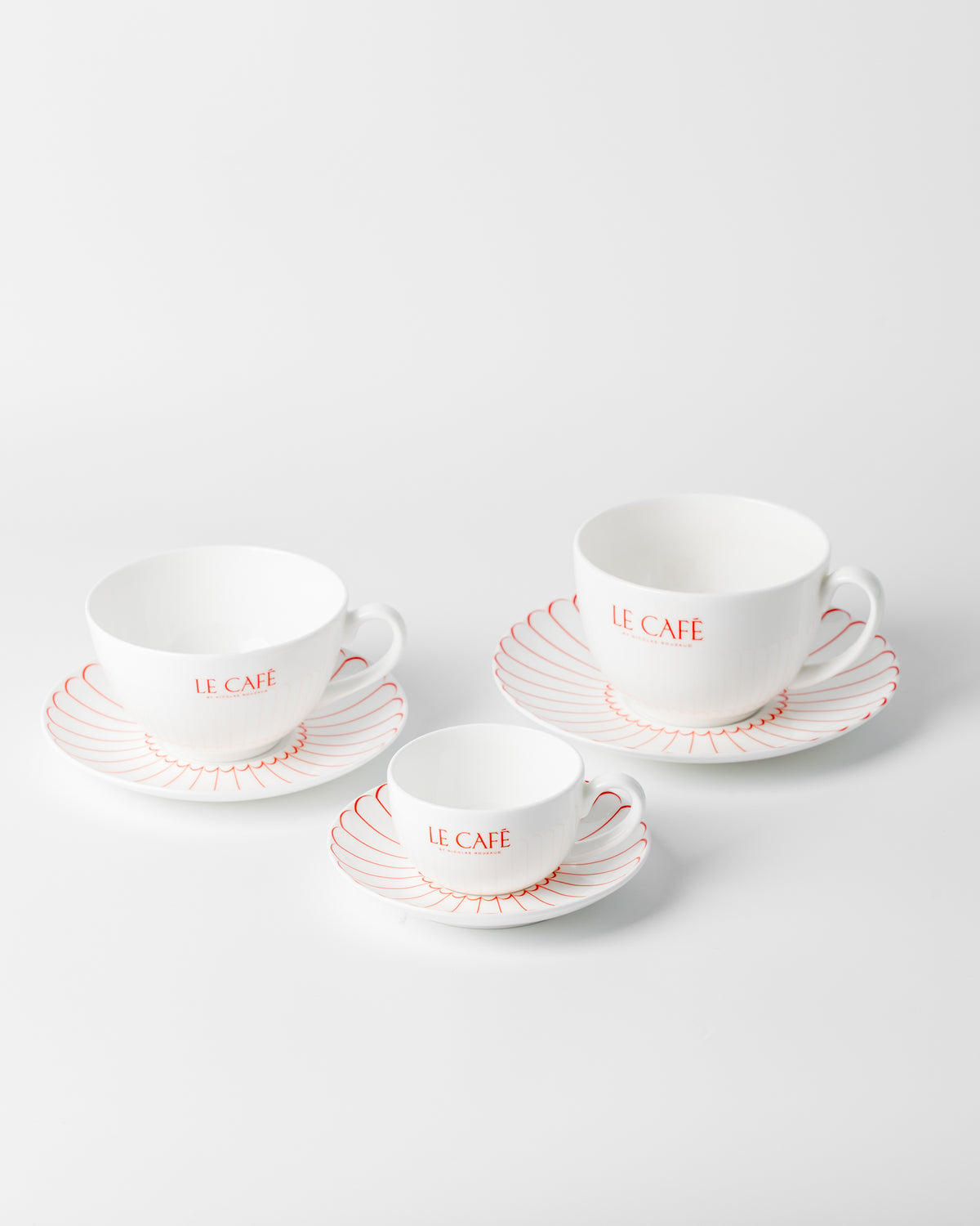 Le Café Cappucino Cup & Saucer