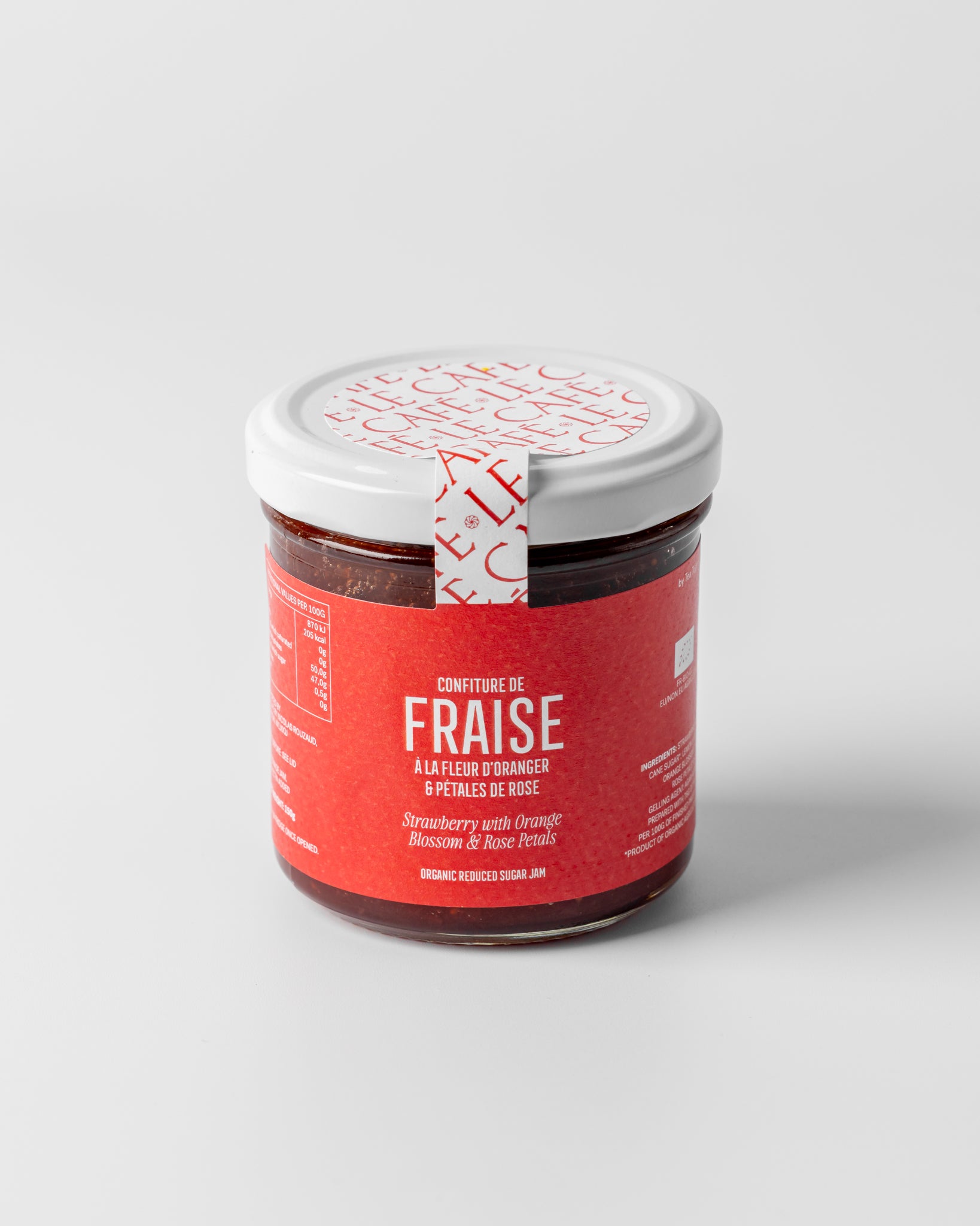 Strawberry, Orange Blossom & Rose Petals Jam