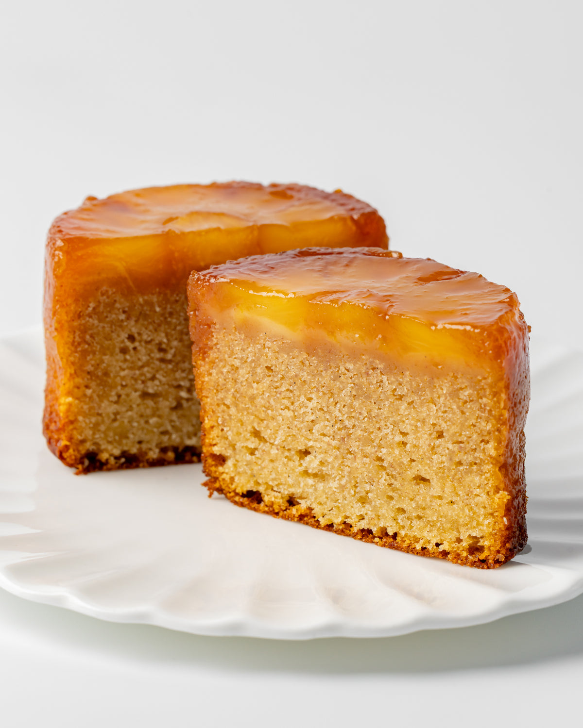 Pineapple Banana Upside Down Cake