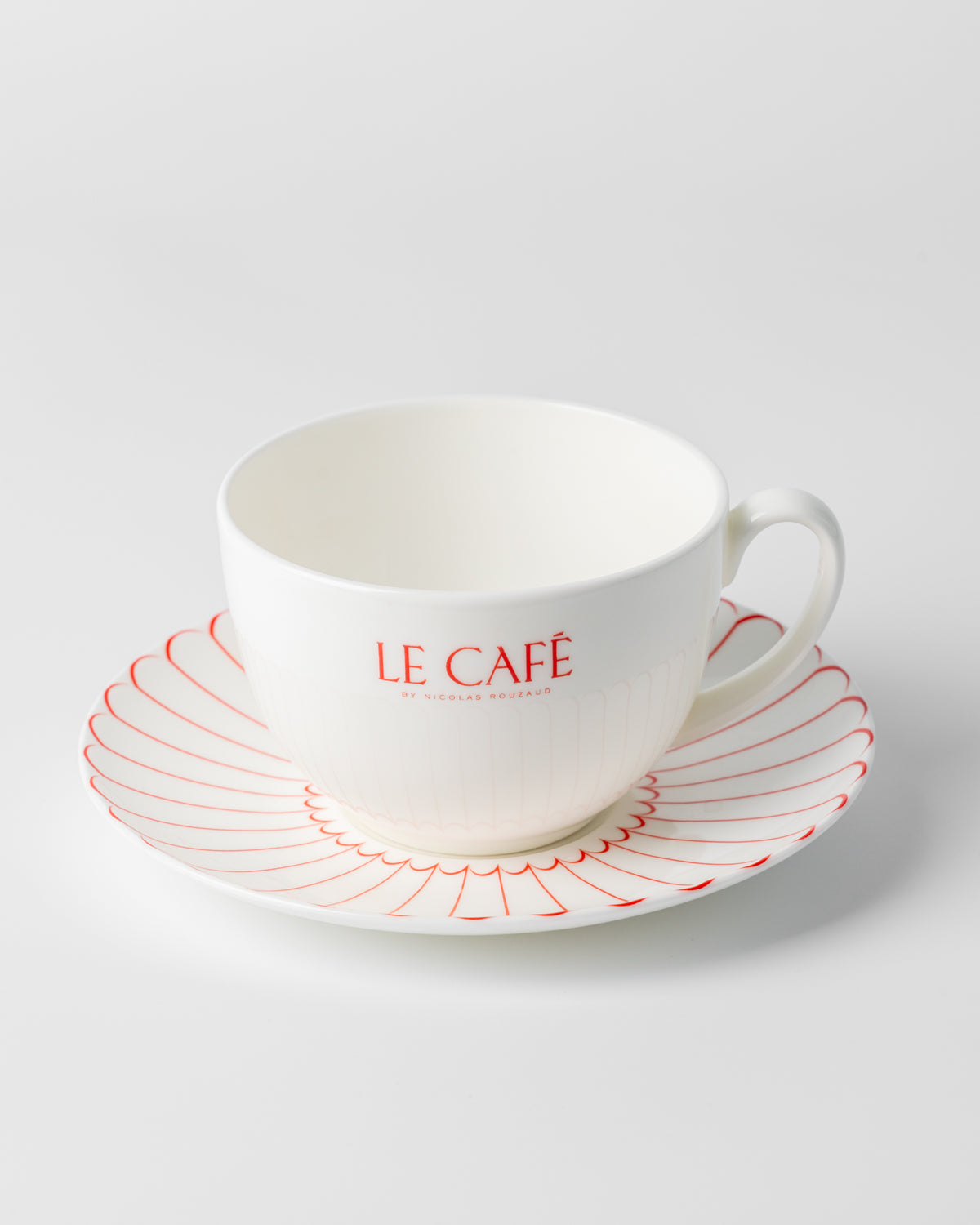 Le Café Tea Cup & Saucer