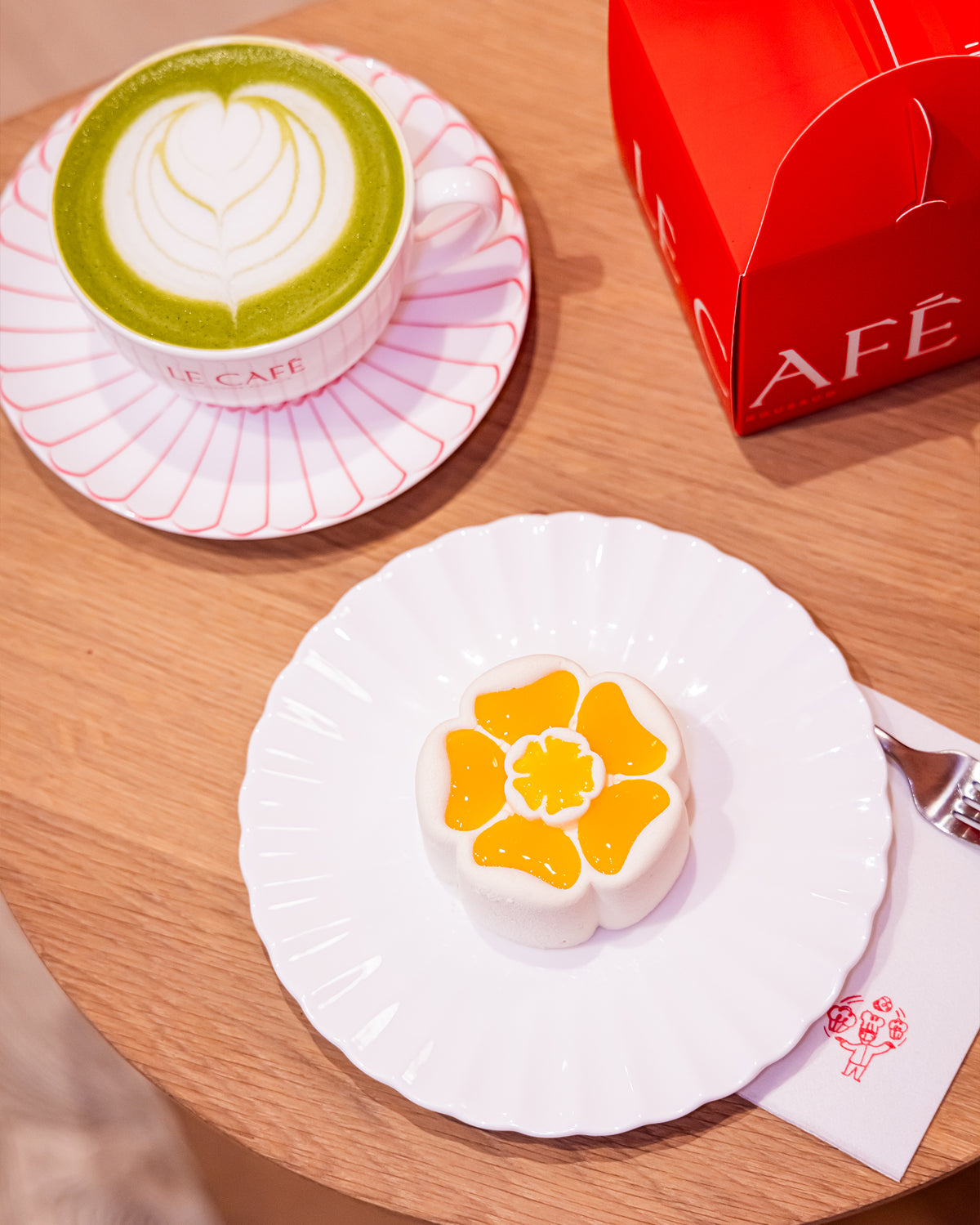 Mango & Sesame Mooncake